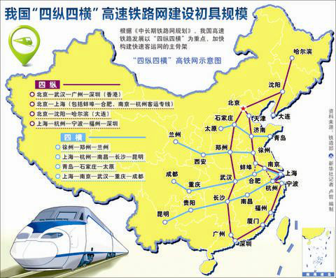 国家发改委：20yabo亚博网站首页20年高铁穿越特大城市可采用350公里时速